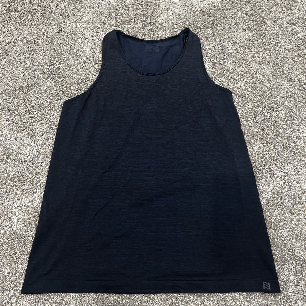 ZYIA Black Men's Tank Top